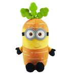 Jucarie de plus, Minions, Tim Morcovul, 32 cm, Multicolor fotografia produsului
