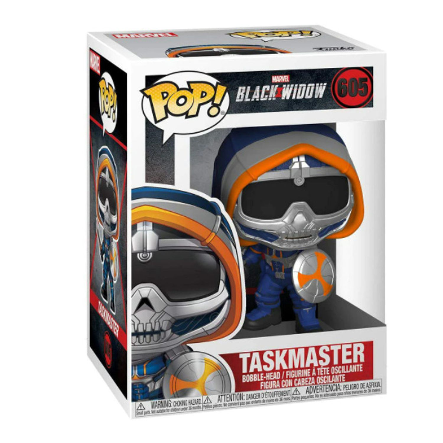 Figurina Funko POP! Marvel - Black Widow, Taskmaster 605 fotografia produsului View 2 L