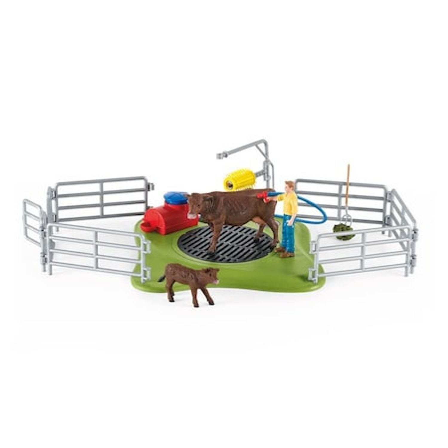 Set figurine Schleich, Farm World, Centru de spalat vaci fotografia produsului View 4 L