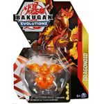 Figurina Bakugan Evolutions, Dragonoid, Portocaliu, 6 cm fotografia produsului