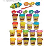 Set plastilina + accesorii, Hasbro, Play Doh Super Color fotografia produsului