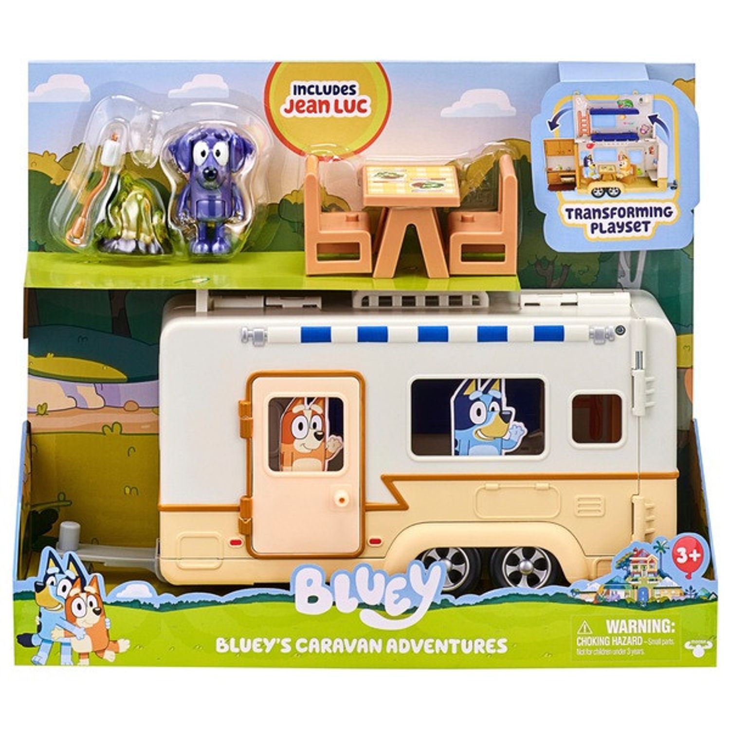 Set de joaca Bluey - Aventuri cu rulota, 9 piese, 3 ani+ fotografia produsului View 2 L