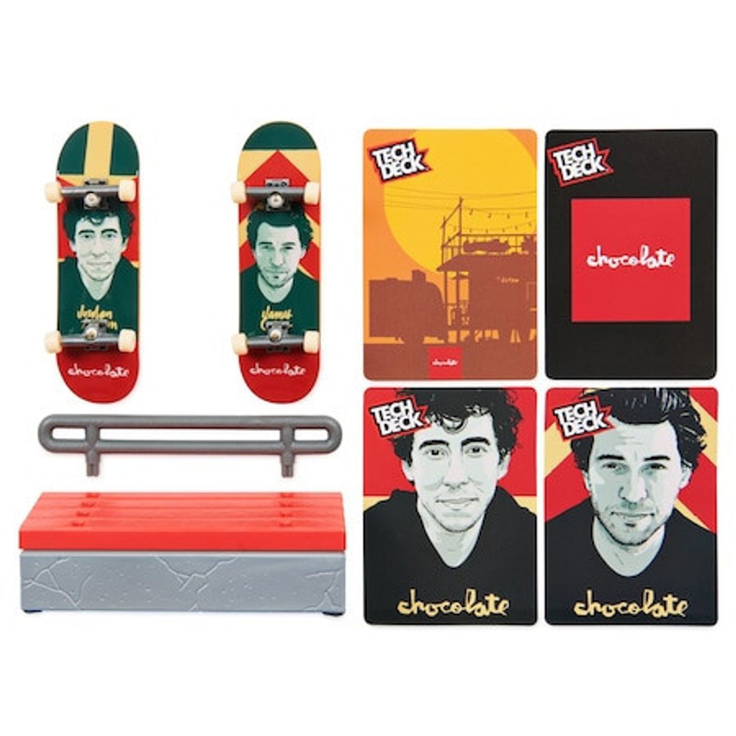 Set Tech Deck Vs. Series - Obstacol si fingerboard James fotografia produsului View 2 L