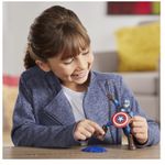 Figurina Bend and Flex Avengers - Captain America, 15 cm fotografia produsului View 5 S