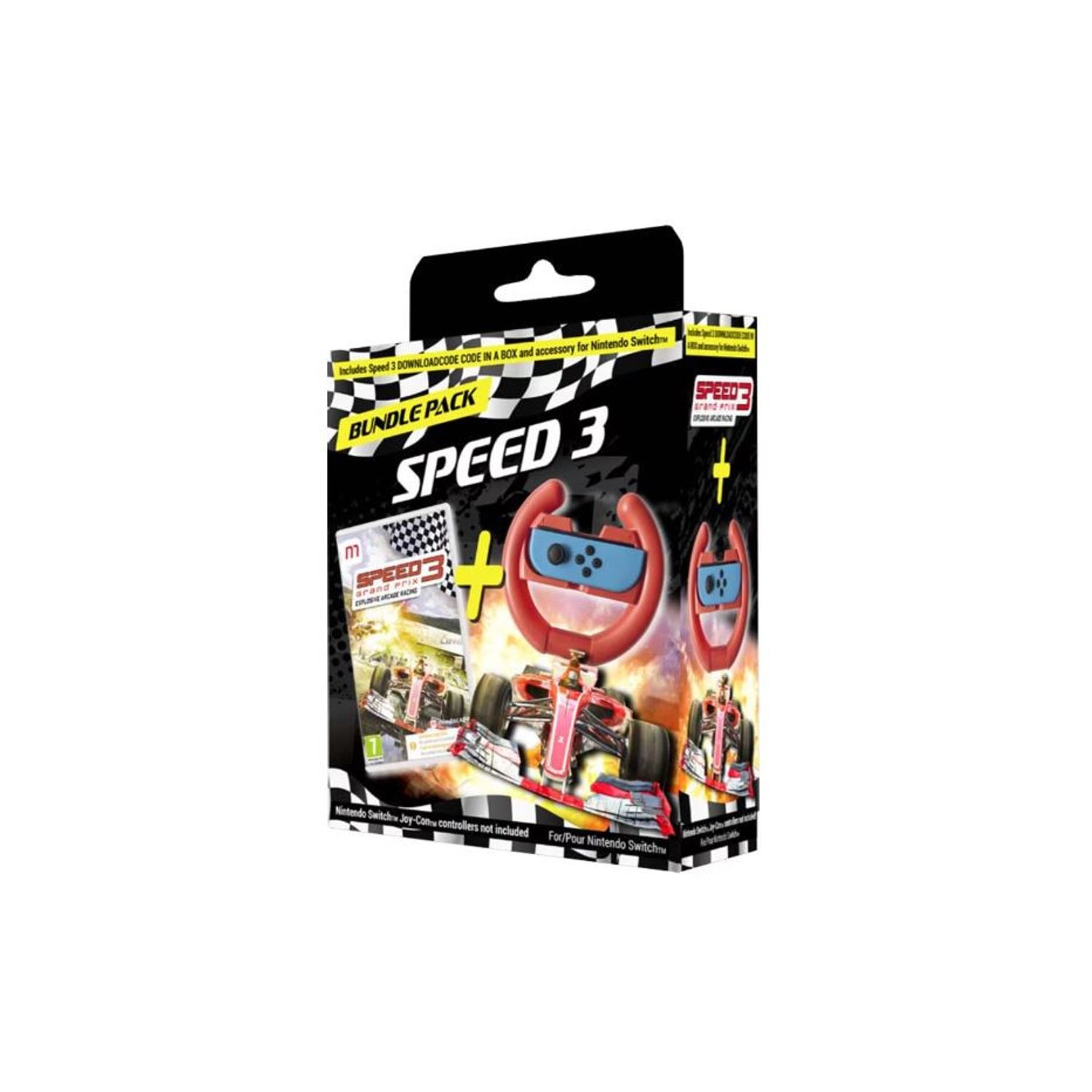 Joc Speed 3 Steering Wheel Bundle Pentru Nintendo Switch fotografia produsului
