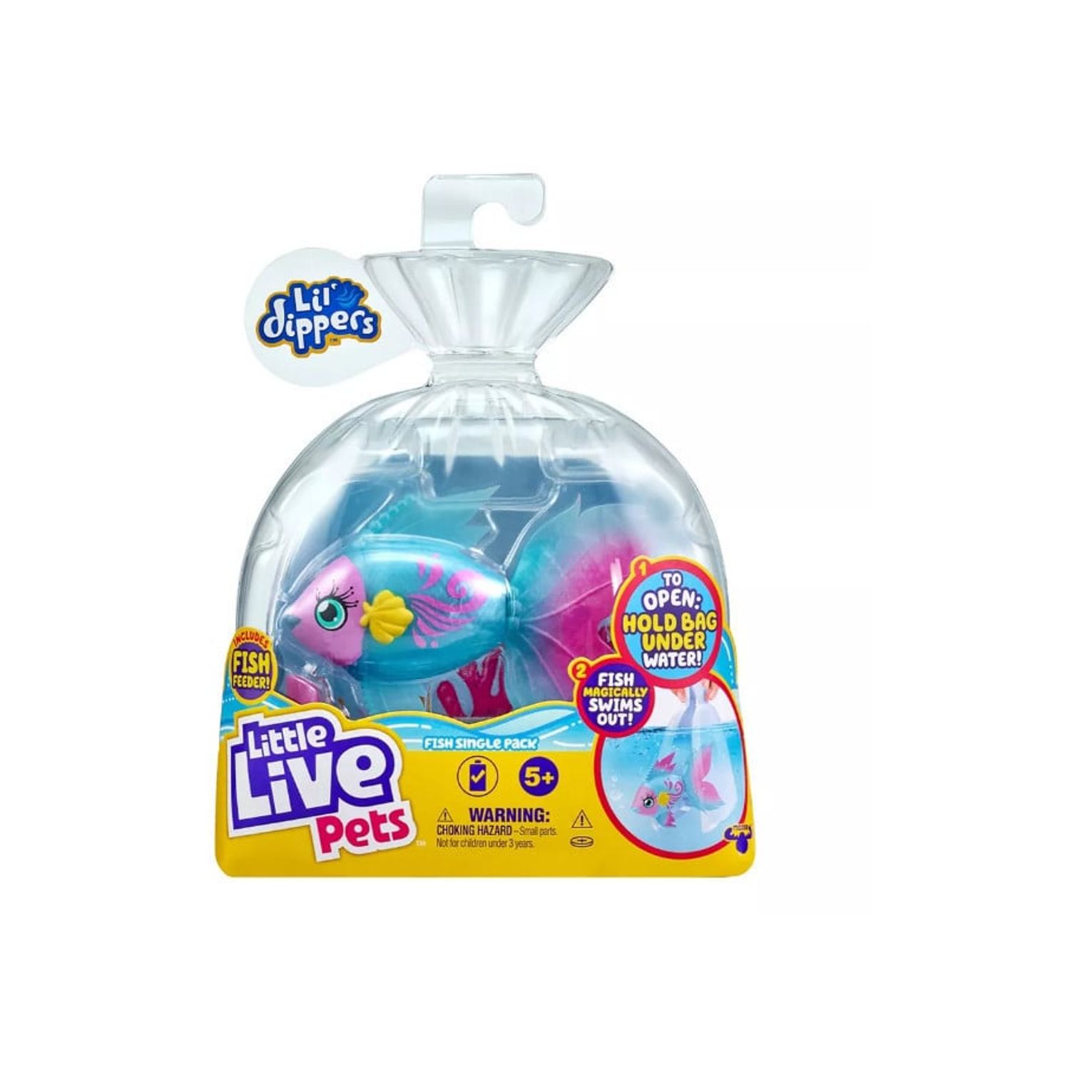 Pestisor interactiv Little Live Pets, Multicolor, 10 cm fotografia produsului