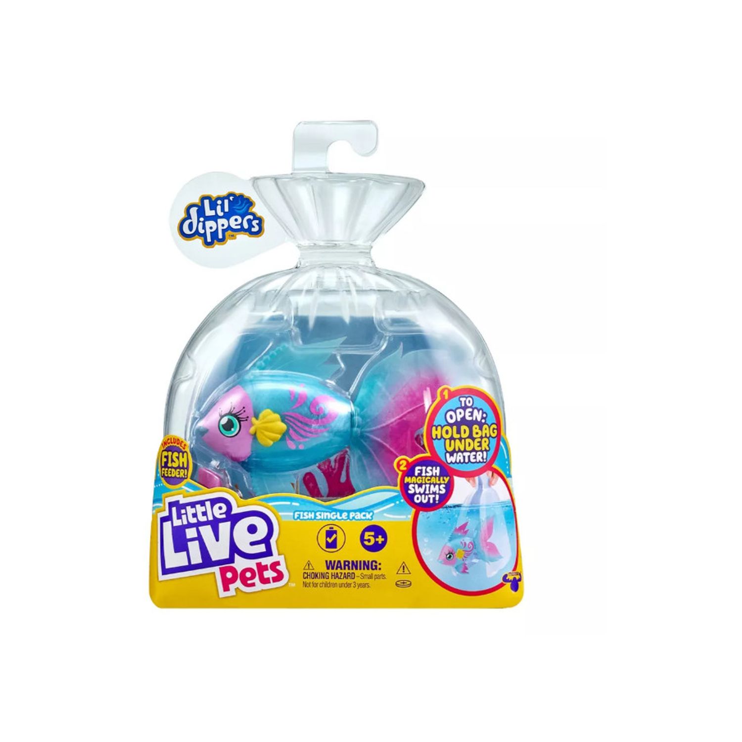 Pestisor interactiv Little Live Pets, Multicolor, 10 cm fotografia produsului View 2 L