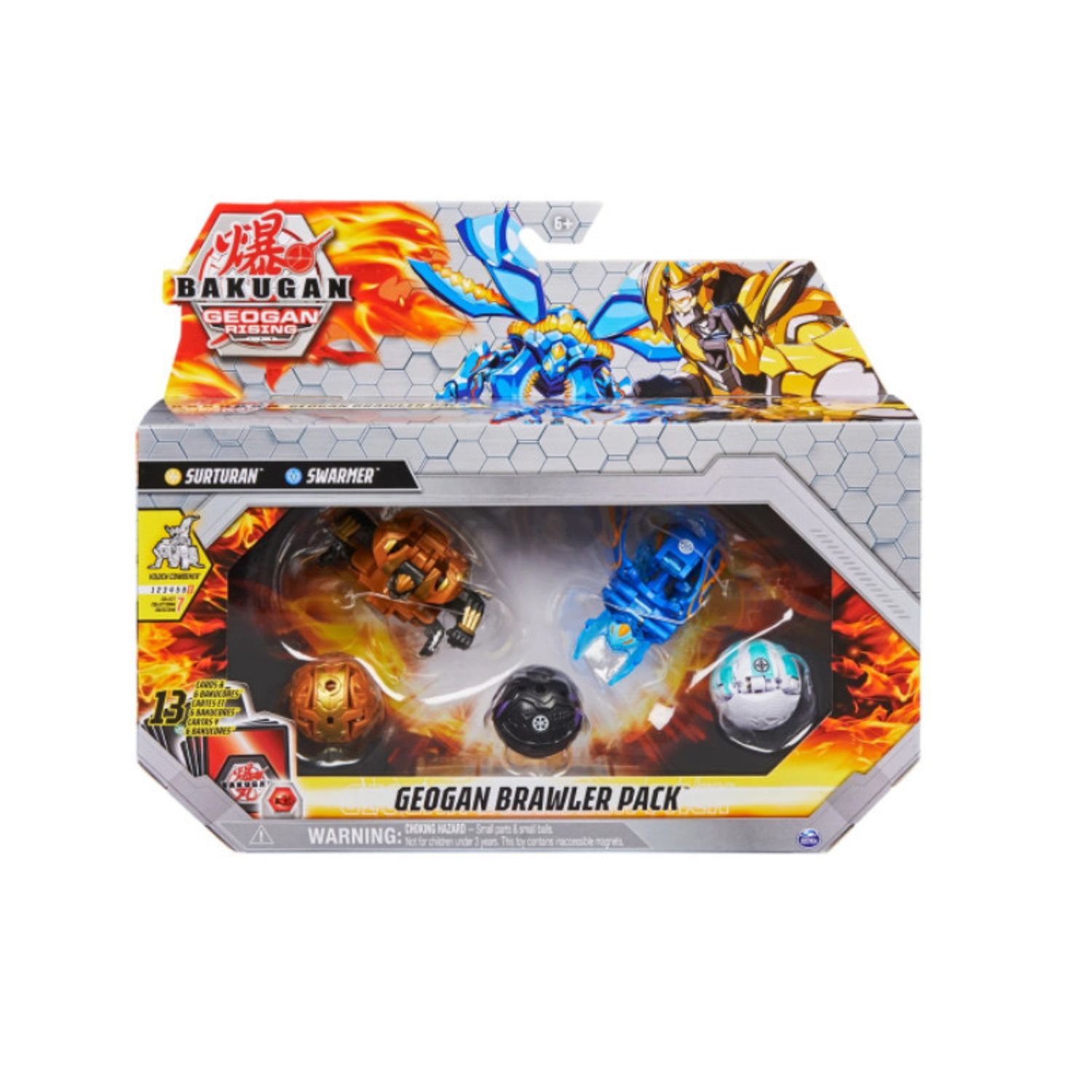 Set de joaca Bakugan Geogan Brawler - Surturan, Swarmer fotografia produsului