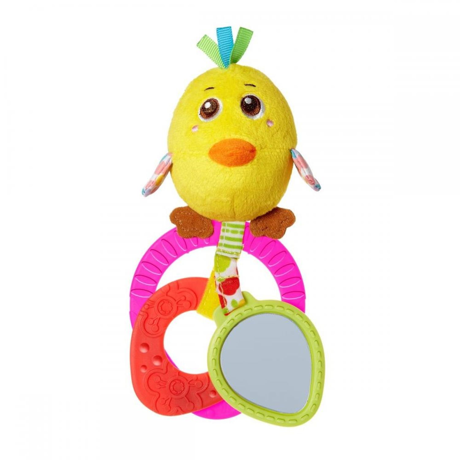 Jucarie zornaitoare Chicco din plastic, Pui, Multicolor fotografia produsului View 2 L