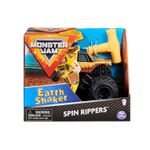 Masinuta Monster Jam Spin Rippers - Earth Shaker, 1:43 fotografia produsului View 8 S
