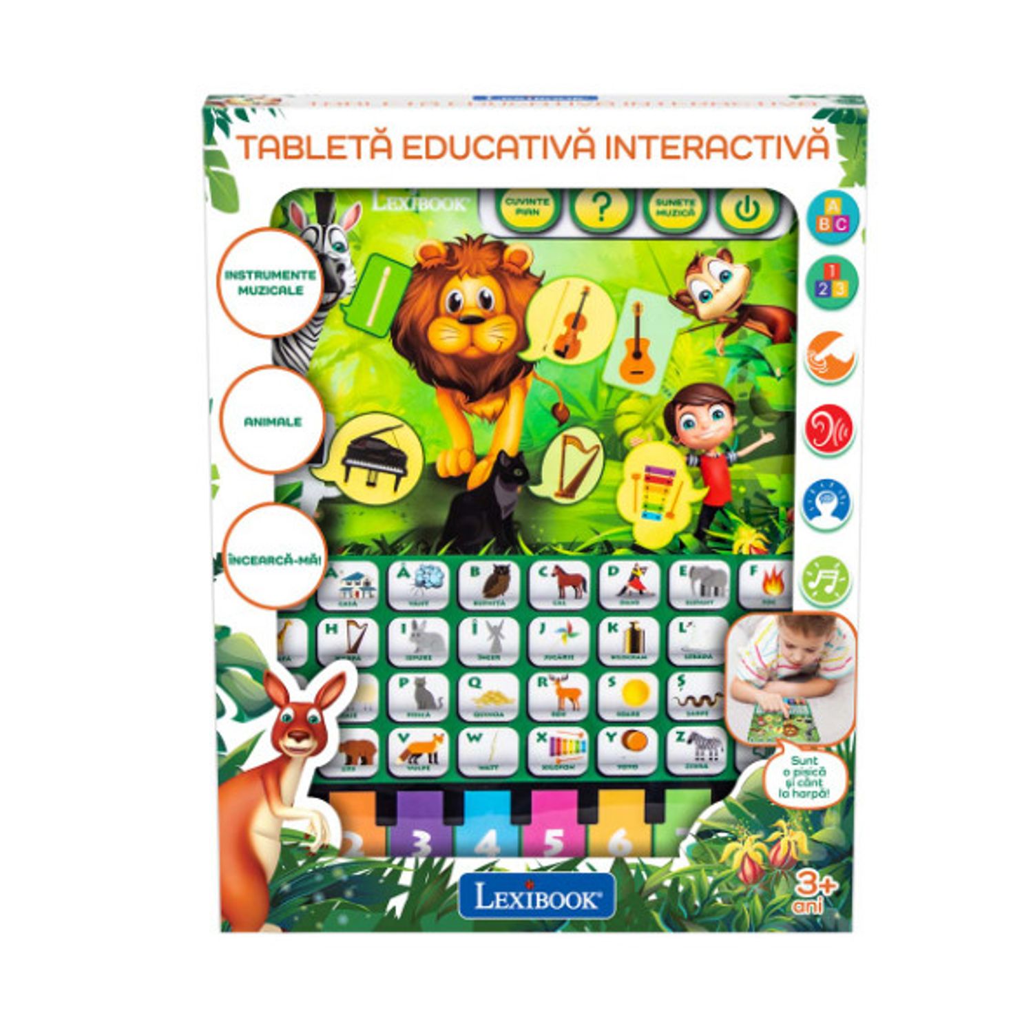 Tableta Educativa Interactiva Noriel, Lexibook Animale fotografia produsului View 2 L