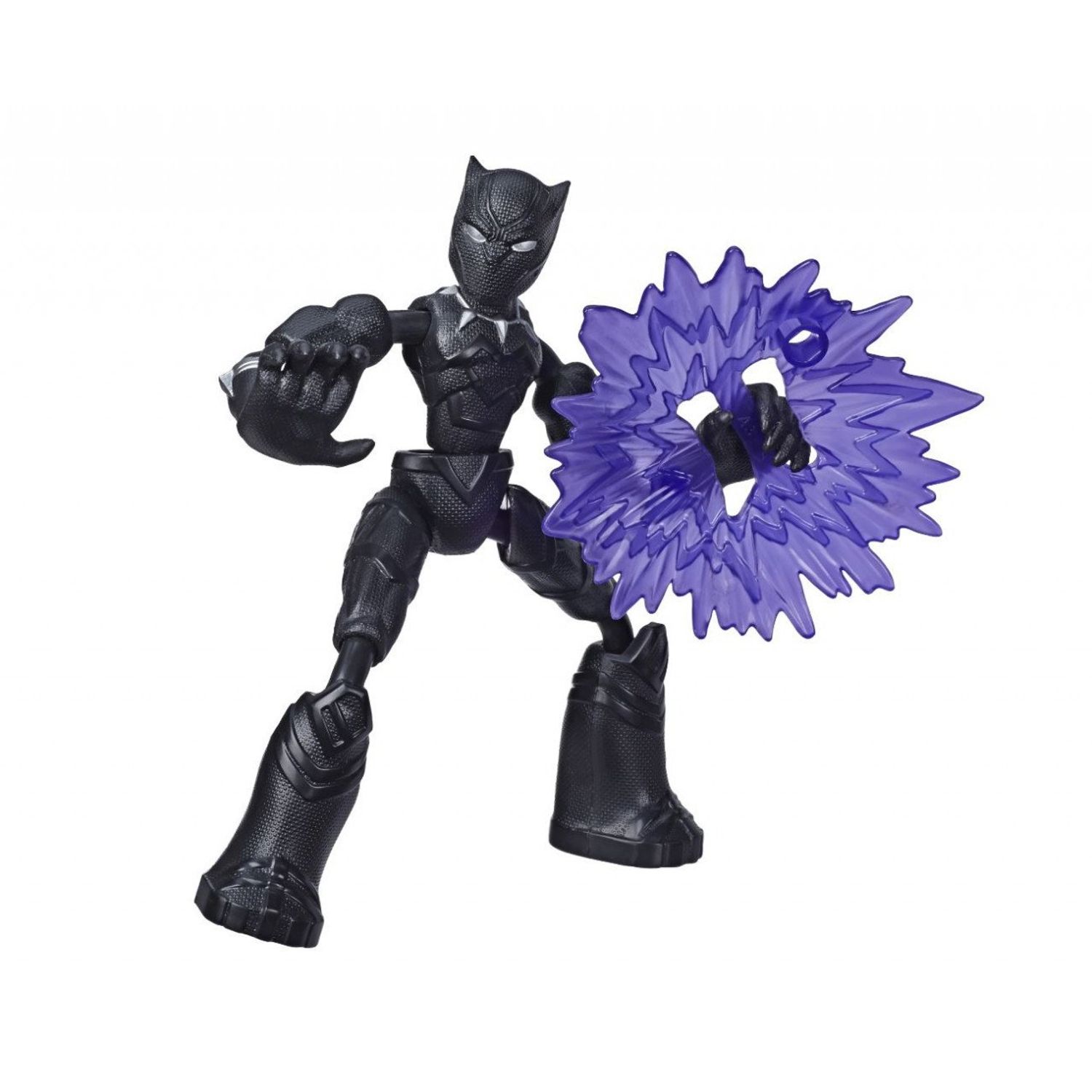 Figurina Bend and Flex Avengers - Black Panther, 15 cm fotografia produsului View 3 L