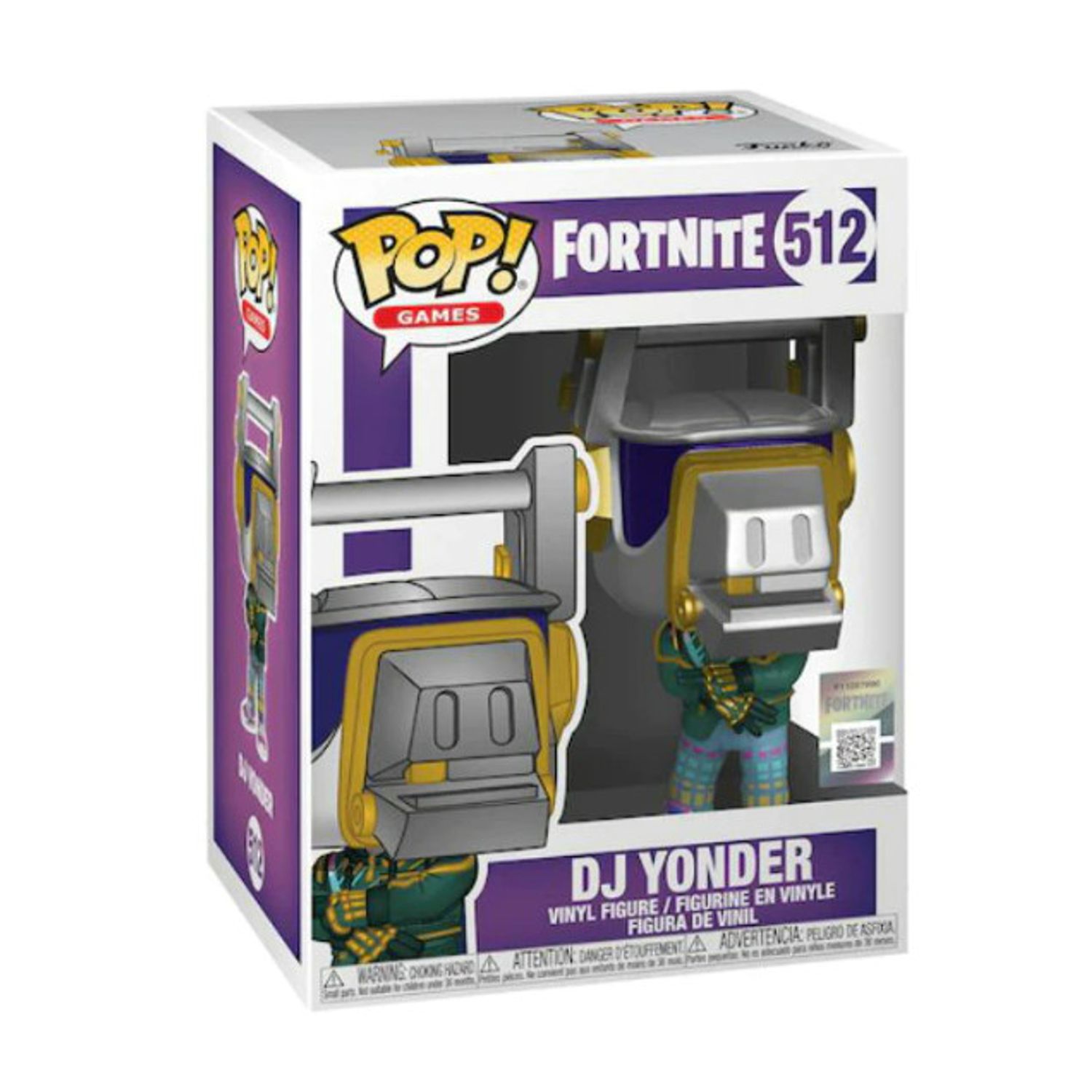 Figurina Funko POP! Games - Fortnite S3, Dj Yonder 512 fotografia produsului View 2 L