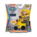 Masinuta Paw Patrol Dino Rescue, Rubble, Galben, 10 cm fotografia produsului