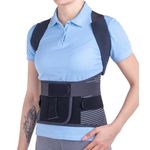 Corset toraco lombo sacral, Triamed, Tls Fix, Negru, 1 fotografia produsului View 2 S