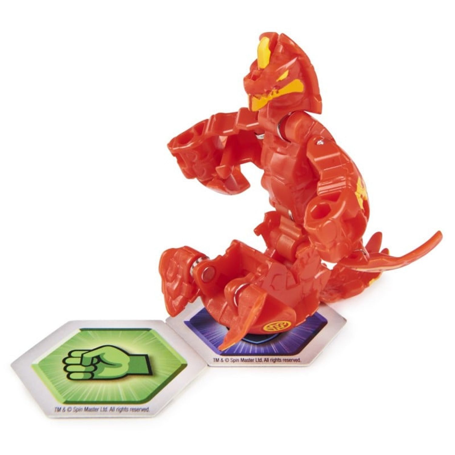 Figurina Bakugan Evolutions, Neo Dragonoid, Rosu, 6 cm fotografia produsului View 3 L