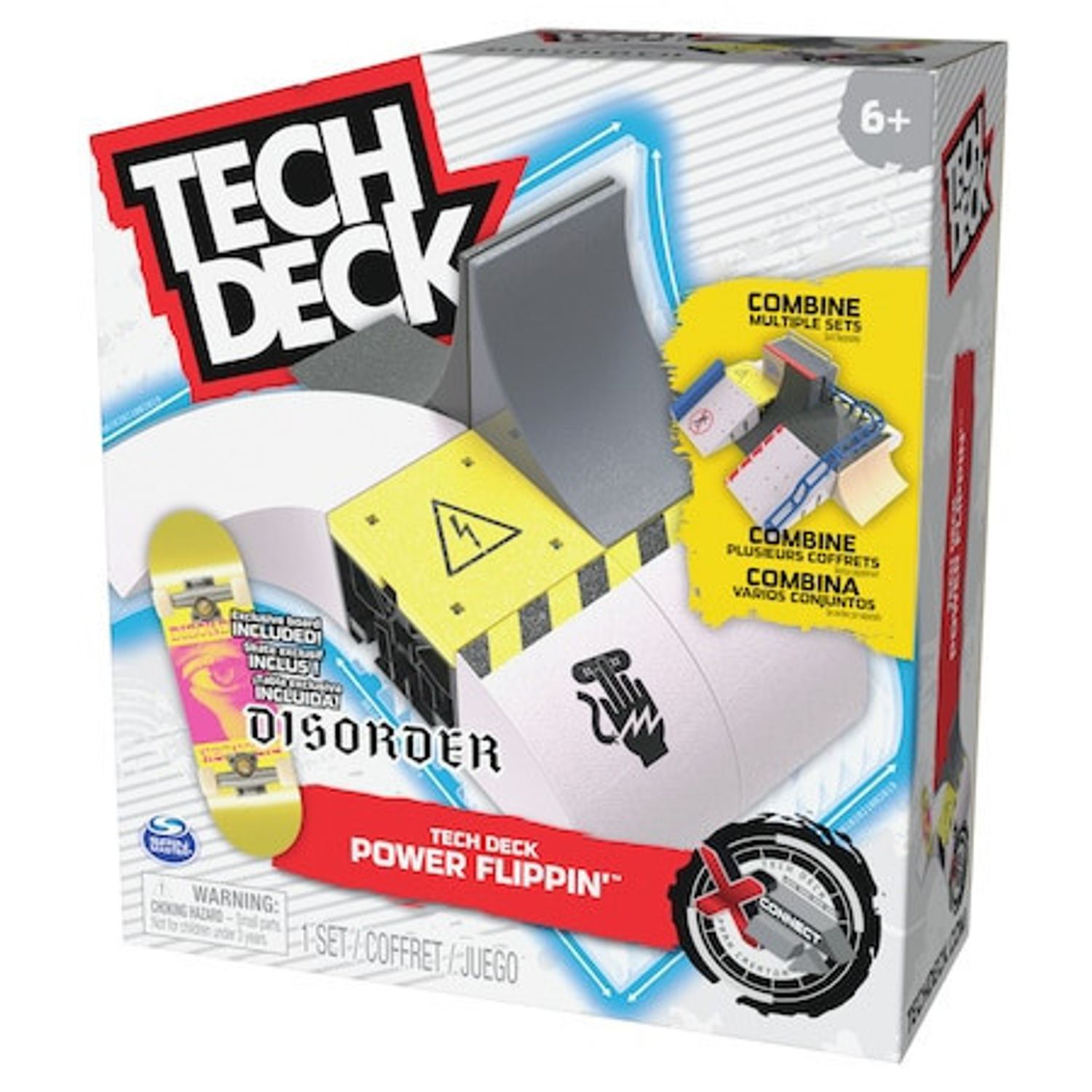 Set Tech Deck - Power Flippin' si fingerboard Disorder fotografia produsului