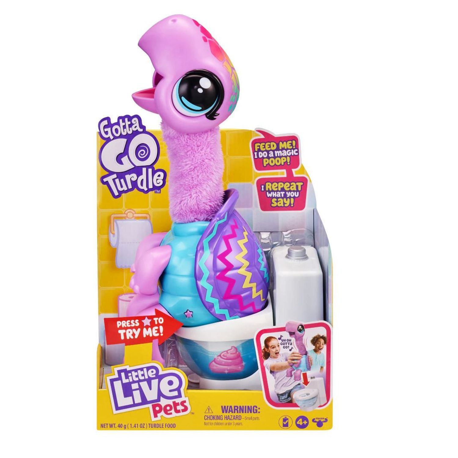 Jucarie interactiva Little Live Pets - Gotta Go Turdle fotografia produsului View 8 L