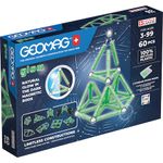 Set de constructie magnetic Geomag Glow 60 piese, 338 fotografia produsului