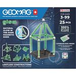 Set de constructie magnetic Geomag Glow 25 piese, 328 fotografia produsului View 3 S