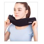 Orteza cervicala moale, Triamed Cervitex, Negru, 2, 8 fotografia produsului View 2 S