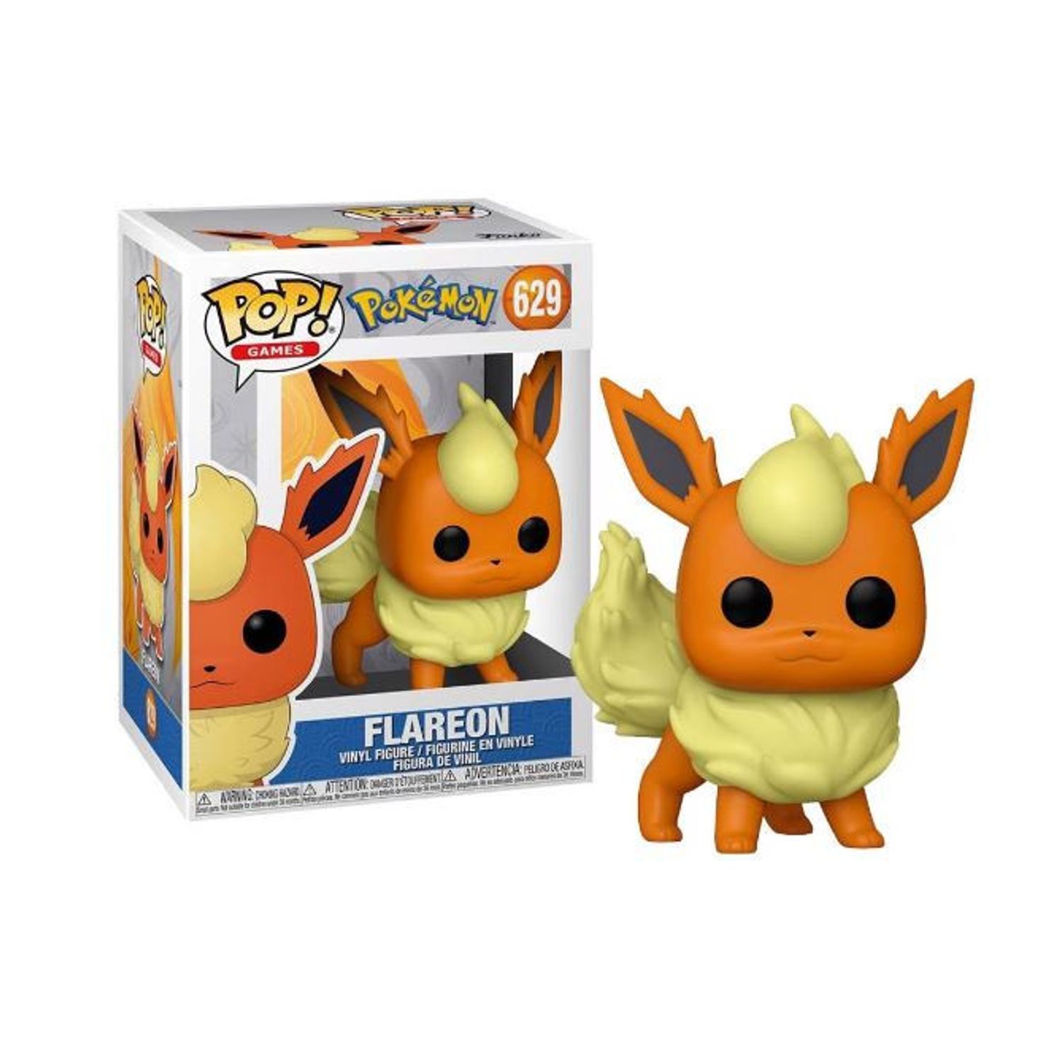 Figurina - Pop Games: Pokemon - Flareon, Galben, 9 cm fotografia produsului
