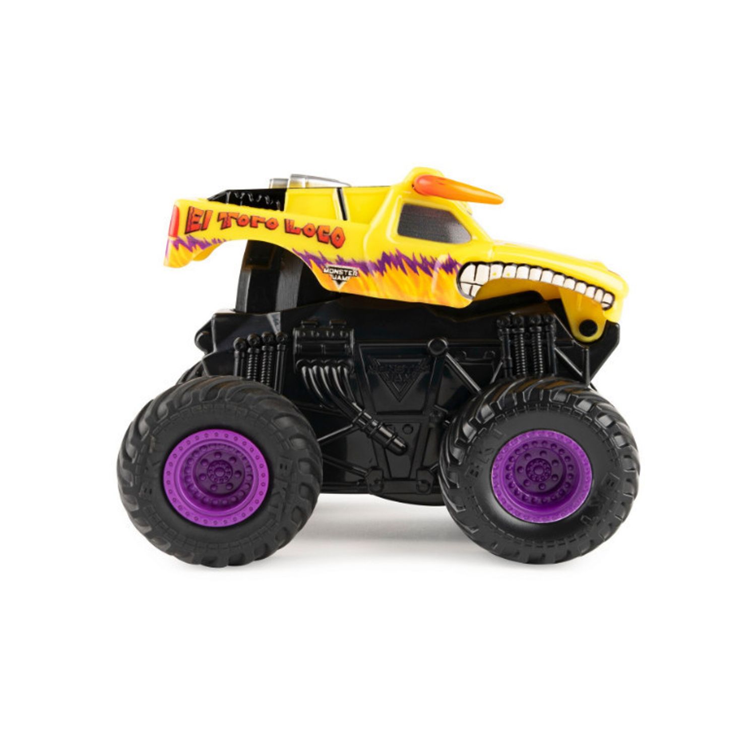 Masinuta Monster Jam Click Flip - El Toro Loco, 1:43 fotografia produsului View 3 L