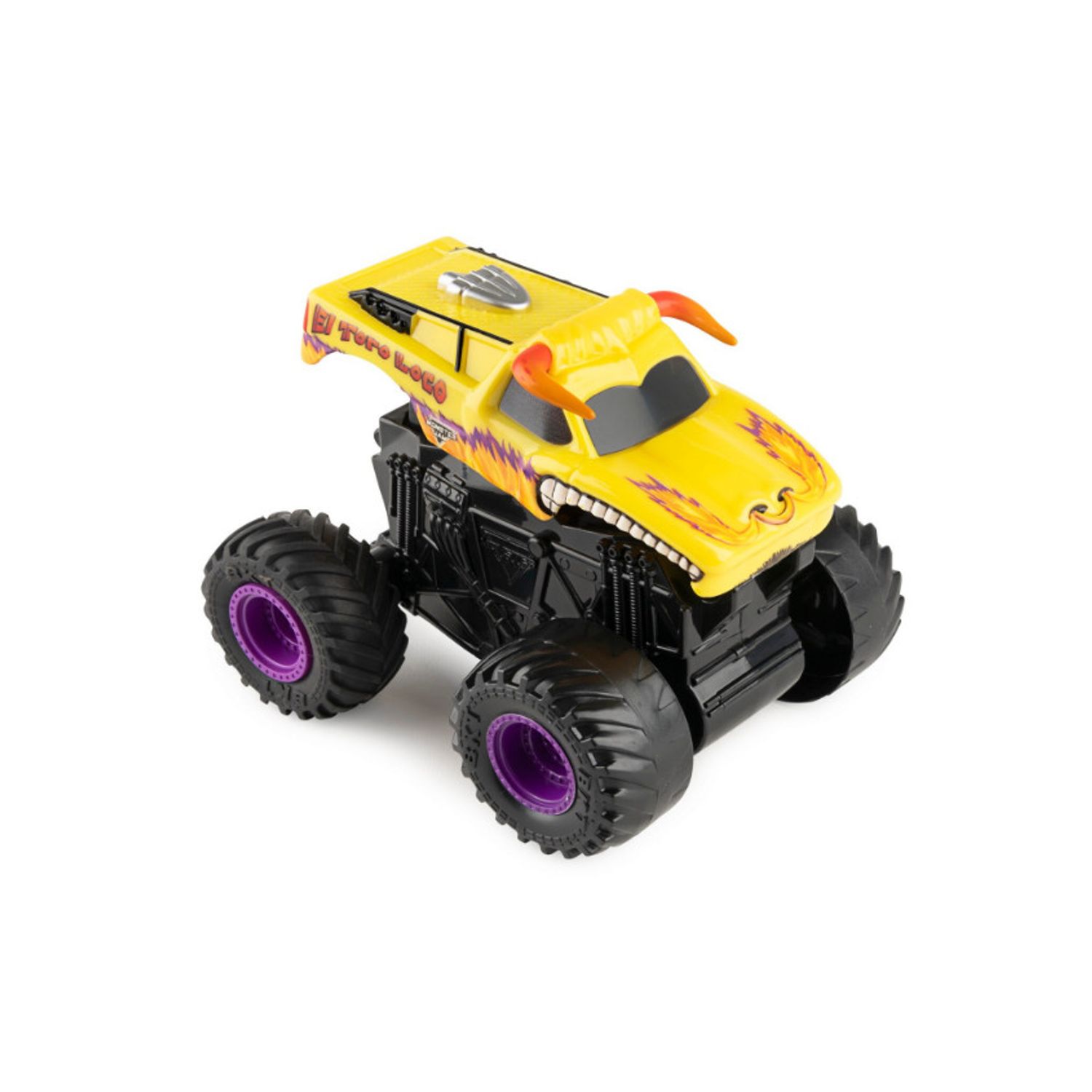 Masinuta Monster Jam Click Flip - El Toro Loco, 1:43 fotografia produsului View 2 L