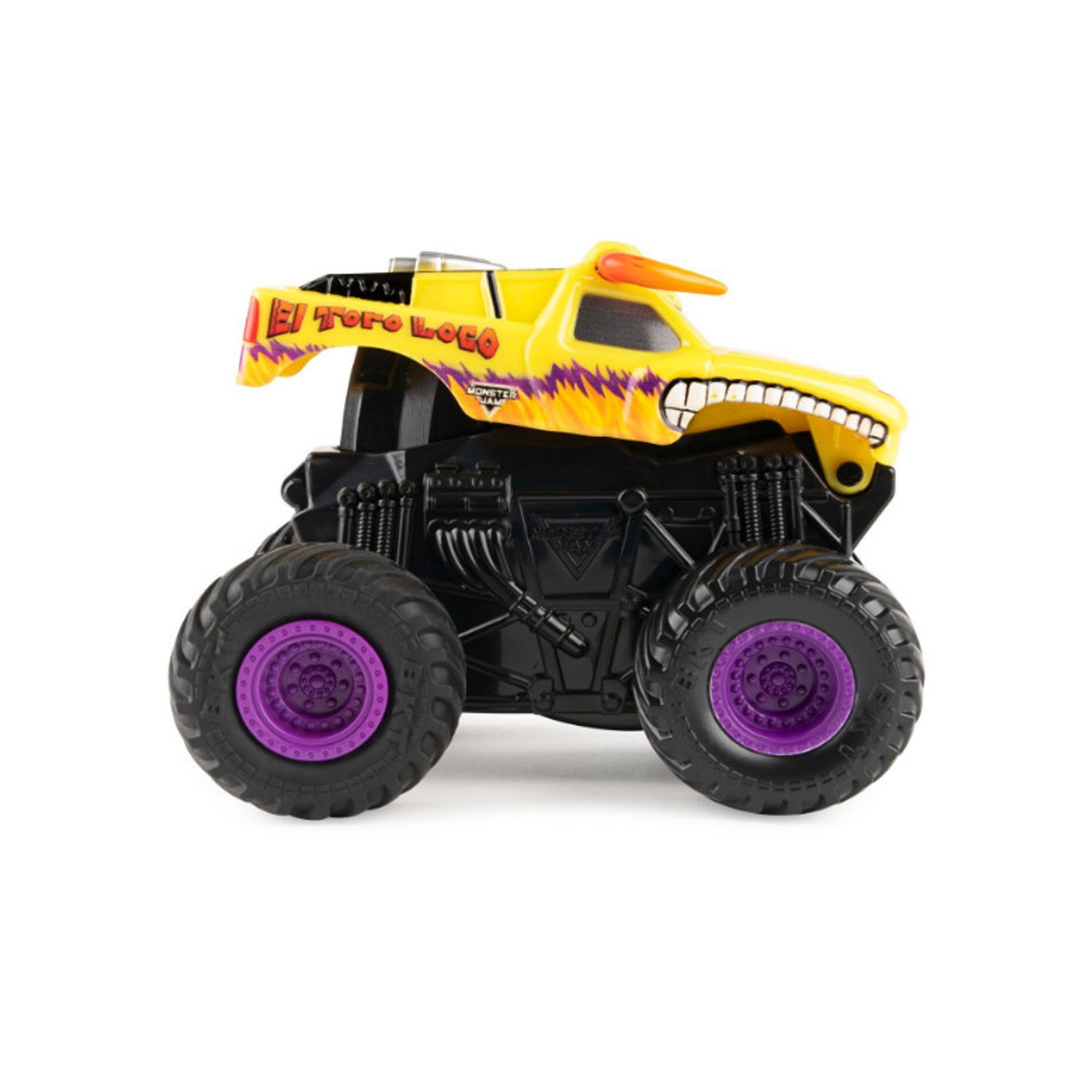 Masinuta Monster Jam Click Flip - El Toro Loco, 1:43 fotografia produsului View 4 L