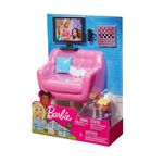 Set mobila de joaca Barbie camera de zi si accesorii fotografia produsului