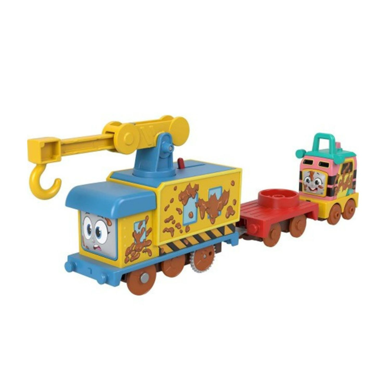 Locomotiva Thomas Track Master, Muddy Fix'em Friends fotografia produsului View 4 L