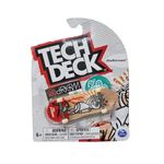 Mini placa skateboard Tech Deck Darkroom, Rosu, 9 cm fotografia produsului