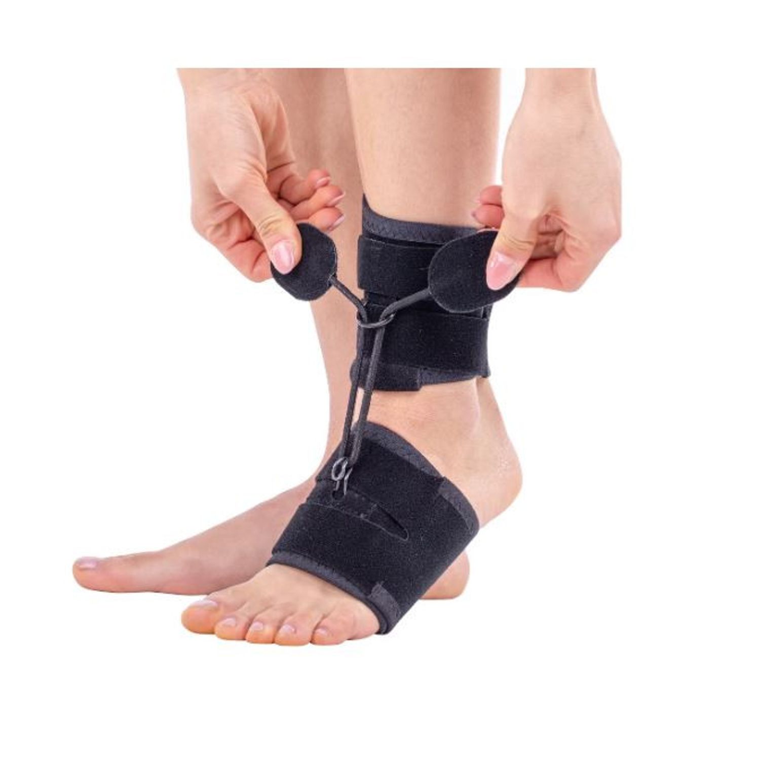 Orteza de glezna mobila, Triamed Plantaris, Negru, 2 fotografia produsului