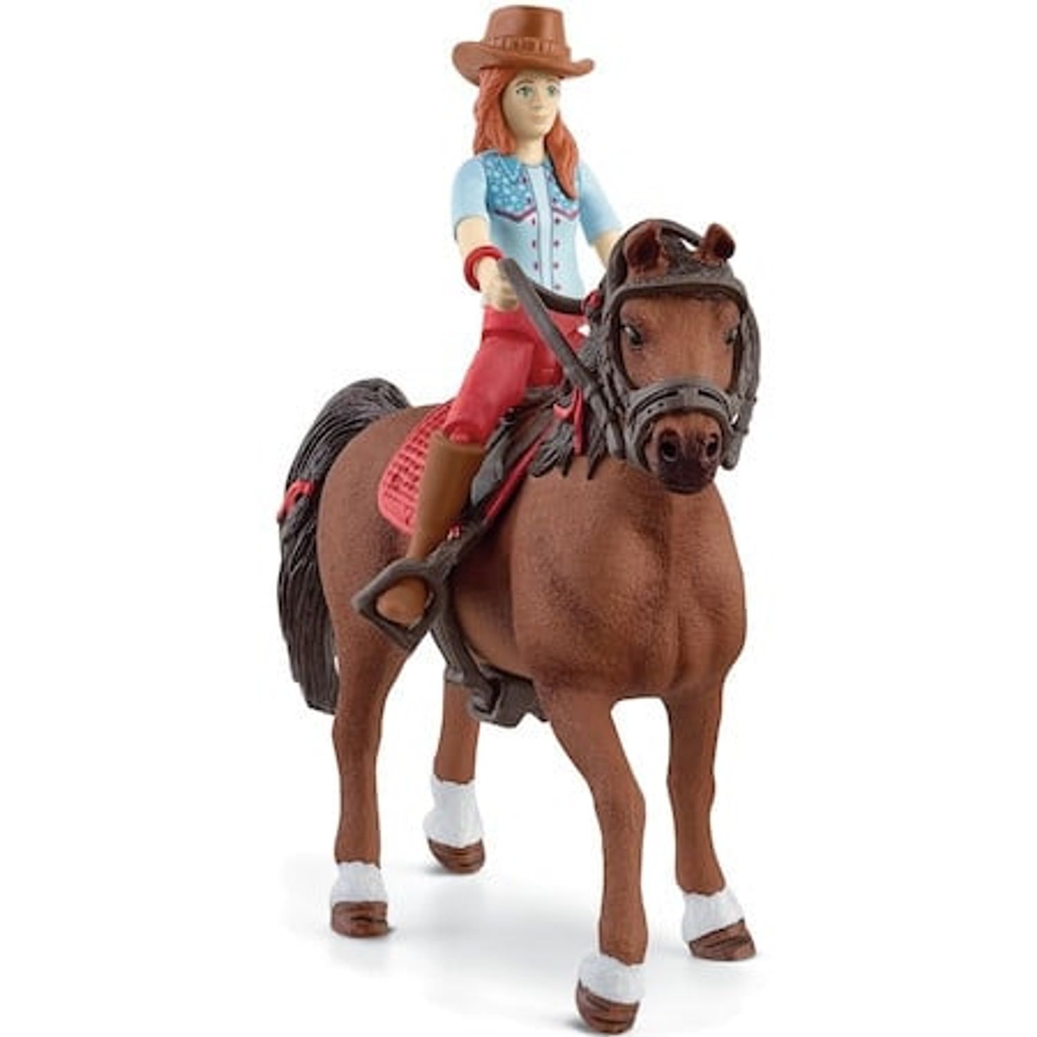 Set figurine Schleich, Horse Club, Hannah & Cayenne fotografia produsului View 2 L