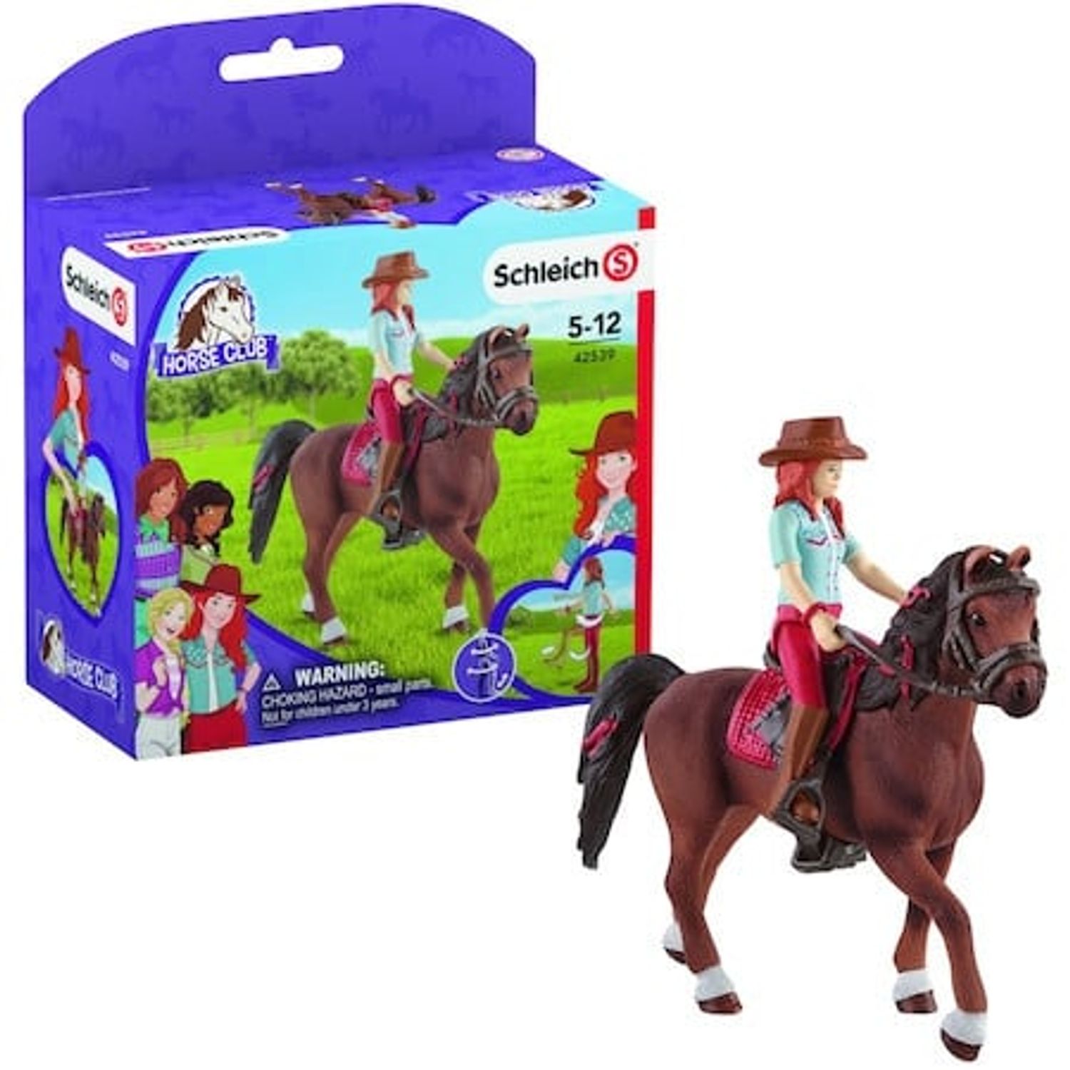 Set figurine Schleich, Horse Club, Hannah & Cayenne fotografia produsului View 3 L