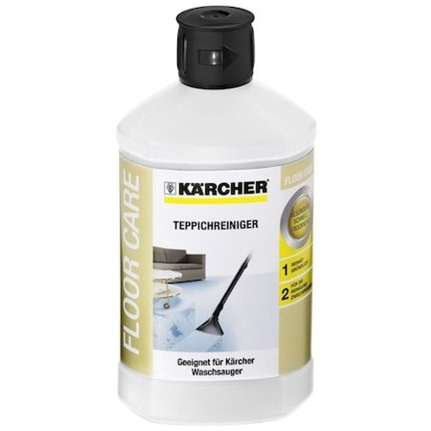 Detergent lichid Karcher RM 519 pentru covoare, 1 l fotografia produsului