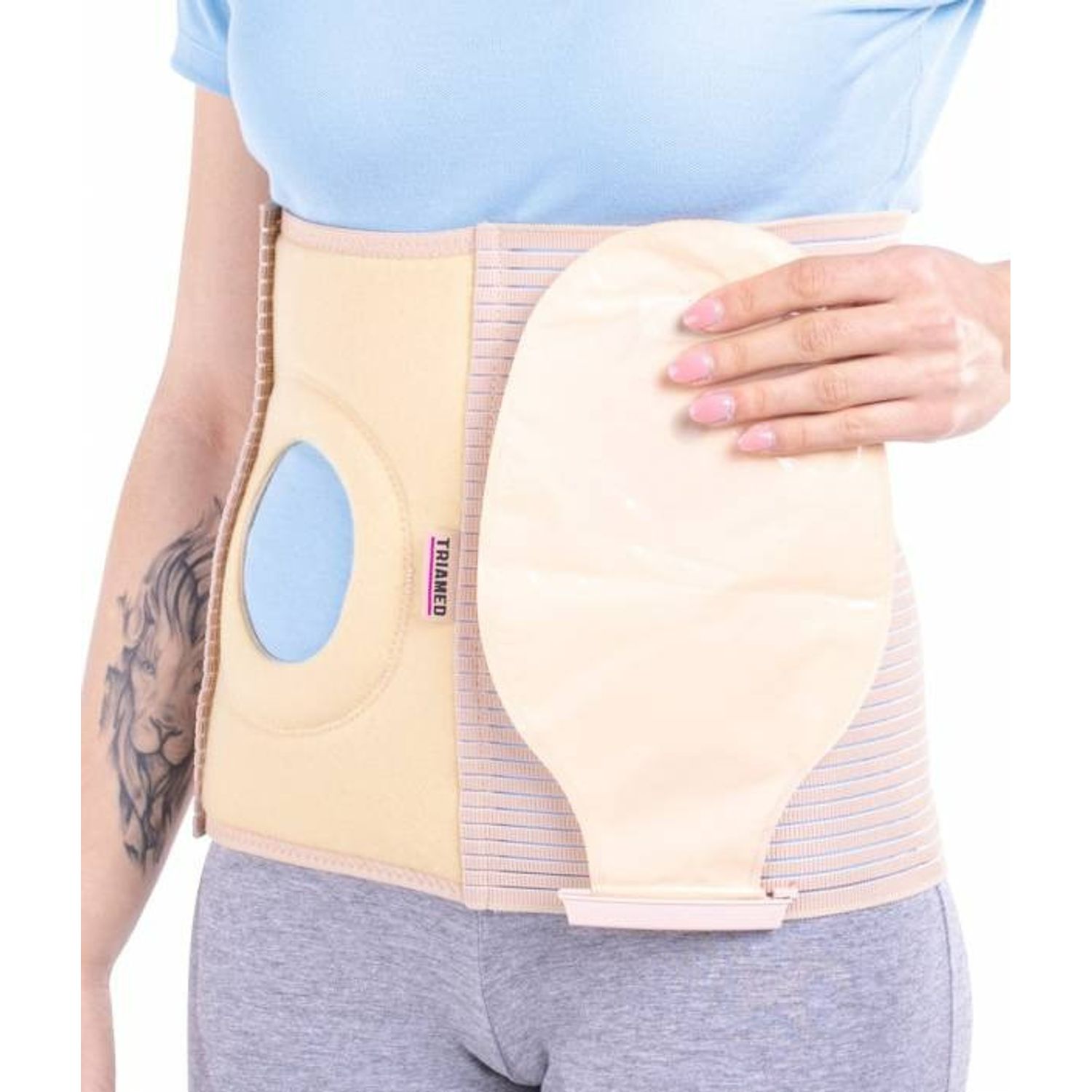 Corset abdominal pentru stoma, Triamed, Stomatex, 6 fotografia produsului View 2 L
