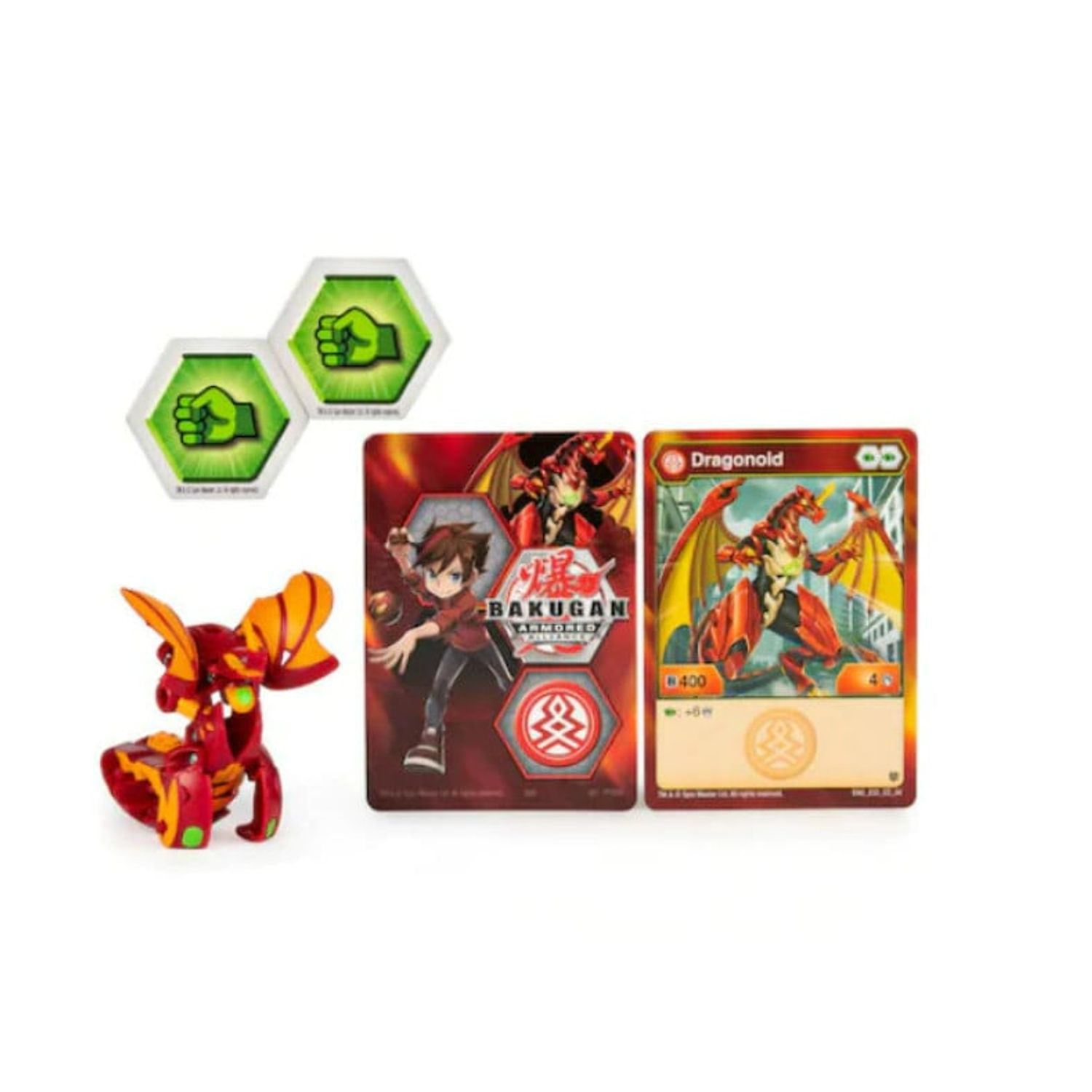 Figurina Bakugan Armored Alliance - Dragonoid, Rosu fotografia produsului View 4 L