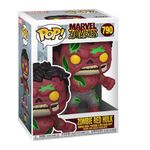 Figurina - Marvel Zombies - Red Hulk, Rosu, 9.5 cm fotografia produsului View 4 S