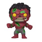 Figurina - Marvel Zombies - Red Hulk, Rosu, 9.5 cm fotografia produsului