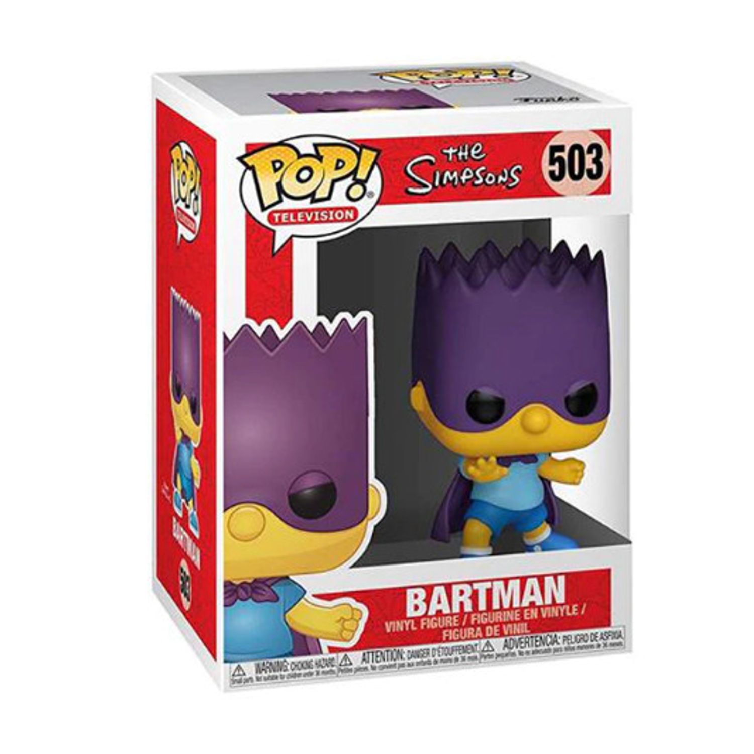Figurina Funko Pop Television The Simpsons Bartman fotografia produsului View 4 L