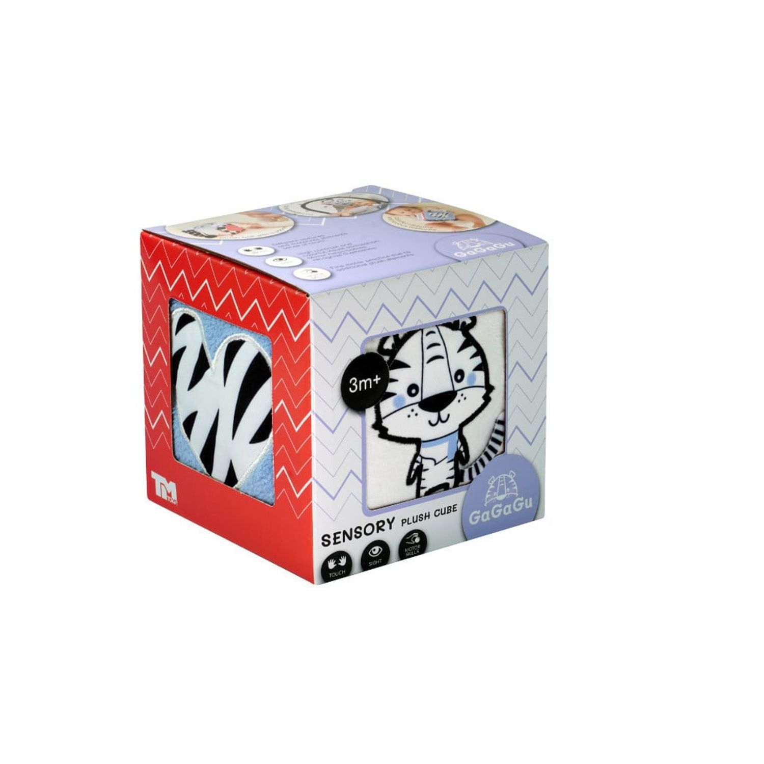 Cub senzorial de plus GaGaGu, cu activitati, 10 cm fotografia produsului View 3 L