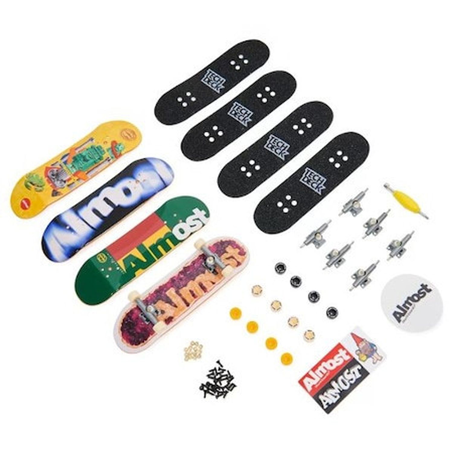 Set mini placa skateboard Tech Deck, Almost, 4 buc fotografia produsului View 2 L