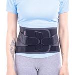 Corset lombo sacral, Triamed, Triasor 01, Negru, 2 fotografia produsului View 3 S