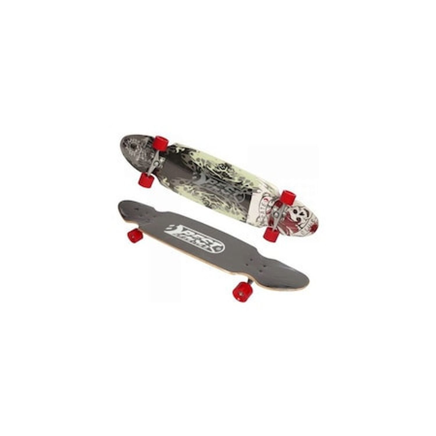 Longboard Best Sporting Pirate Club, 109 cm, Negru fotografia produsului