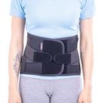 Corset lombo sacral, Triamed, Triasor 02, Negru, 1 fotografia produsului View 4 S