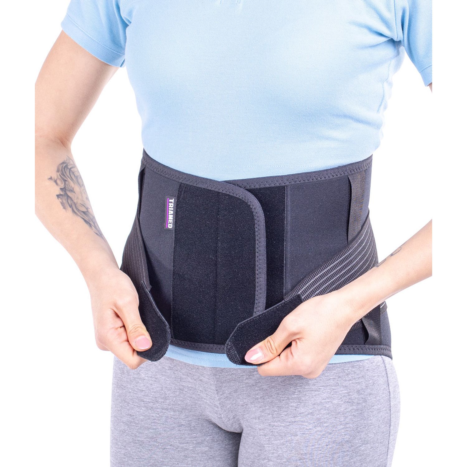 Corset lombo sacral, Triamed, Triasor 02, Negru, 4 fotografia produsului View 2 L