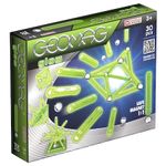 Set de constructie magnetic Geomag, Glow, 30 piese fotografia produsului