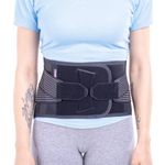Corset lombo sacral, Triamed, Triasor 01, Negru, 4 fotografia produsului View 4 S