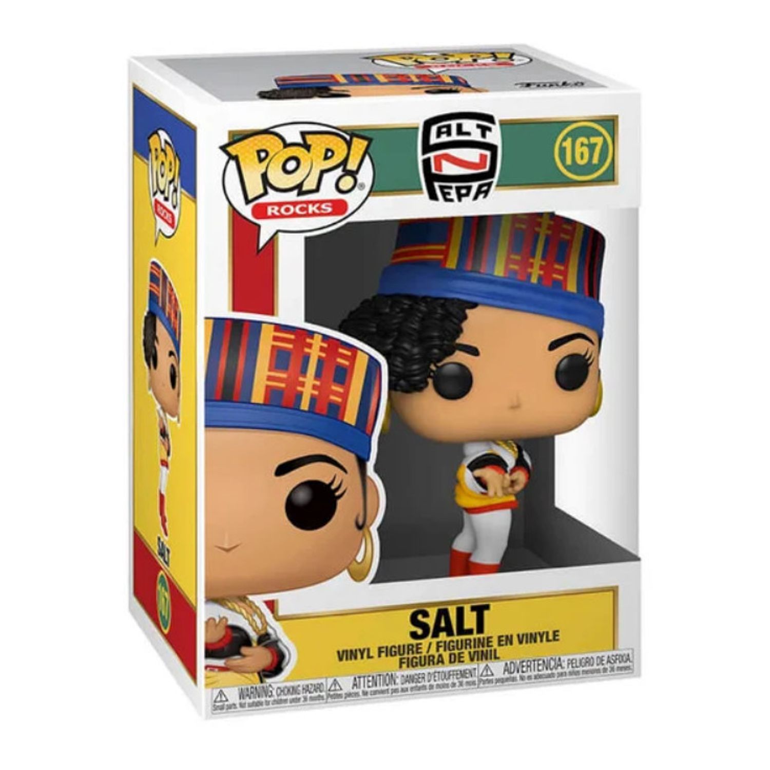 Figurina Salt-N-Pepa Rocks Salt, 9 cm, Multicolor fotografia produsului